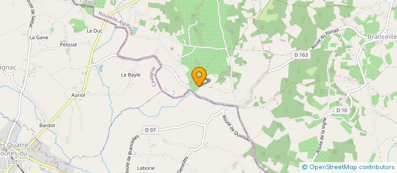 localisation de l'entreprise MONSIEUR NICOLAS BOUCHE  CHAUFFOUR-SUR-VELL