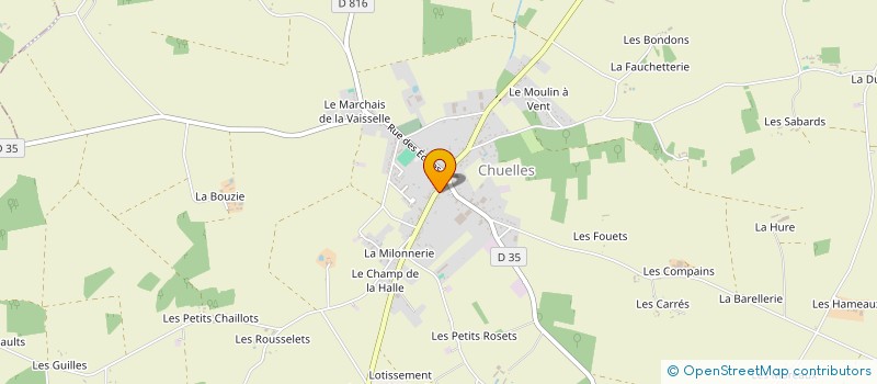 localisation de l'entreprise MONSIEUR NICOLAS BOUCHER à CHUELLES