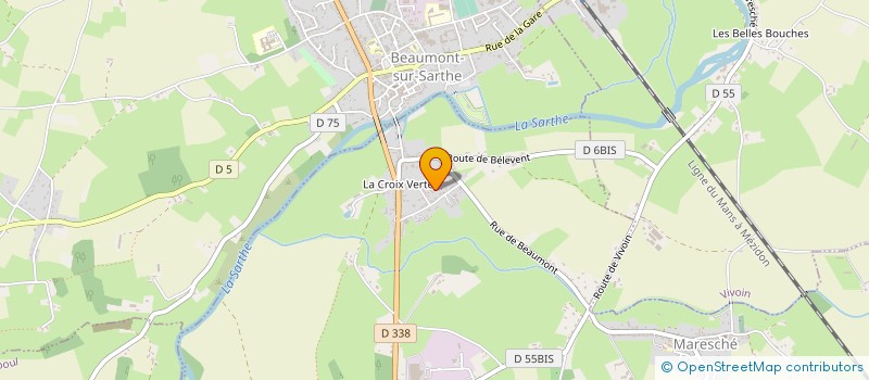 localisation de l'entreprise MONSIEUR NICOLAS BOUCHEREAU à MARESCHE