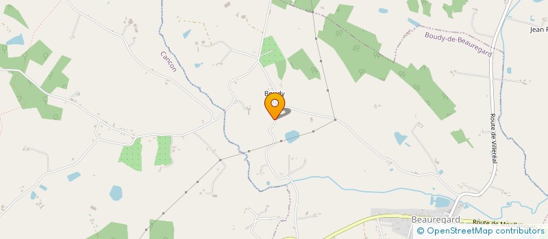 localisation de l'entreprise MONSIEUR NICOLAS BOUCHET  CASTILLONNES