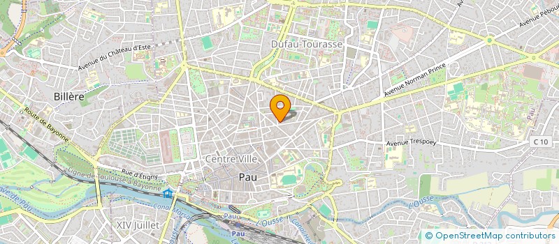 localisation de l'entreprise MONSIEUR NICOLAS BOUCOU à PAU