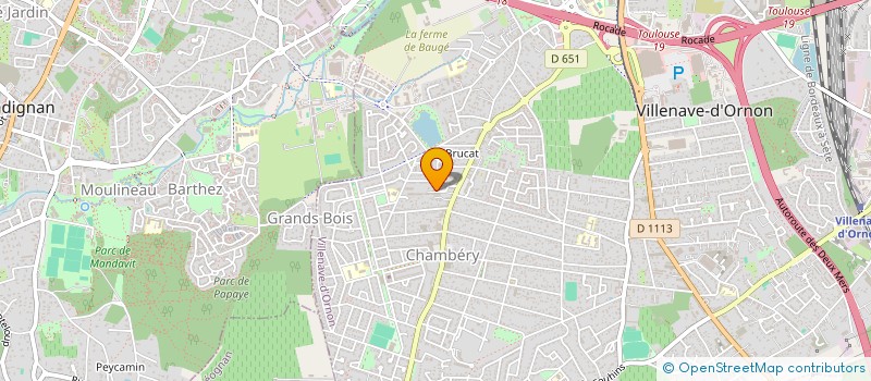 localisation de l'entreprise MONSIEUR NICOLAS BOUFLET à VILLENAVE-D'ORNON