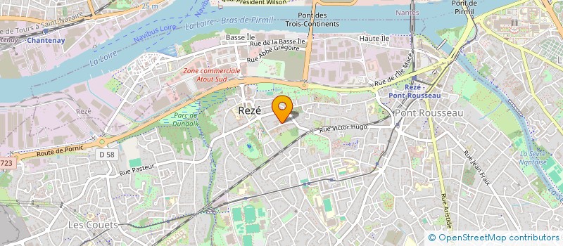 localisation de l'entreprise MONSIEUR NICOLAS BOUHIER  MOUZILLON