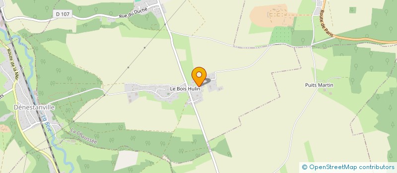 localisation de l'entreprise MONSIEUR NICOLAS BOULANT  LA CHAUSSEE