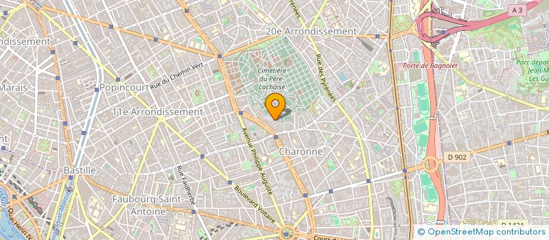 localisation de l'entreprise MONSIEUR NICOLAS BOULIFARD  PARIS