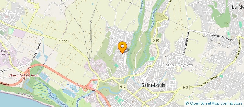 localisation de l'entreprise MONSIEUR NICOLAS BOULLANGER à SAINT-LOUIS