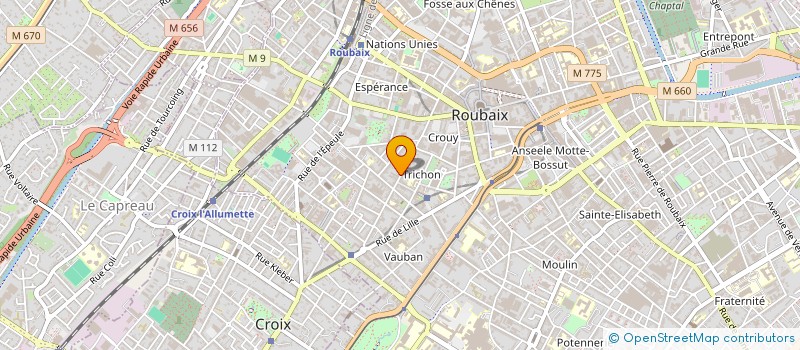 localisation de l'entreprise MONSIEUR NICOLAS BOULOGNE à ROUBAIX