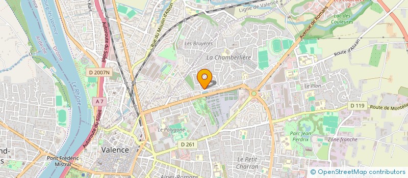 localisation de l'entreprise MONSIEUR NICOLAS BOUQUET à VALENCE