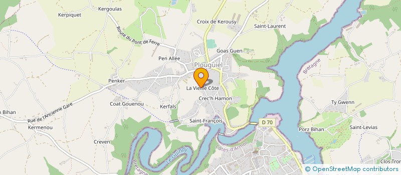localisation de l'entreprise MONSIEUR NICOLAS BOURDARET à TREDARZEC