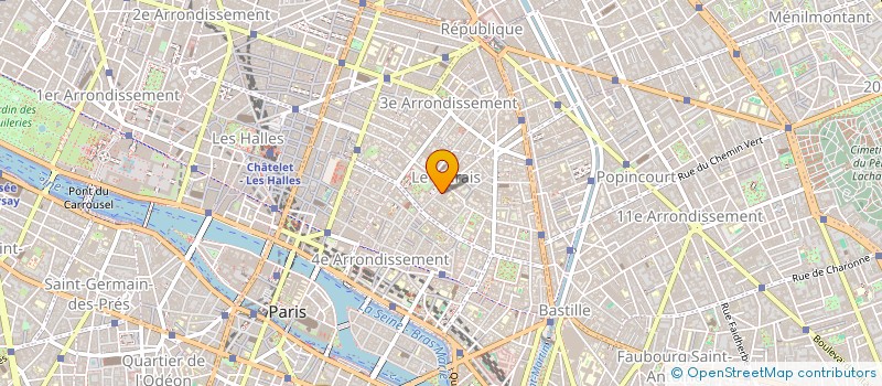 localisation de l'entreprise MONSIEUR NICOLAS BOURDET  PARIS