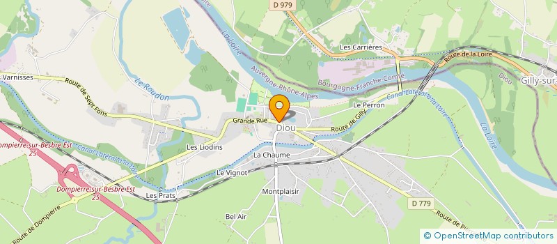 localisation de l'entreprise MONSIEUR NICOLAS BOURDIER  DIOU