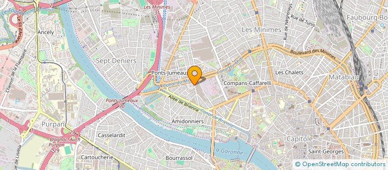 localisation de l'entreprise MONSIEUR NICOLAS BOURDIL  TOULOUSE