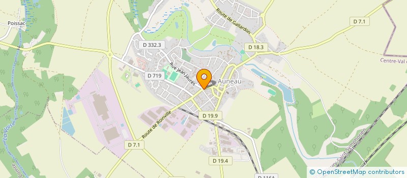 localisation de l'entreprise MONSIEUR NICOLAS BOURGEOIS à SANTEUIL