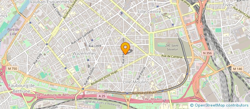 localisation de l'entreprise MONSIEUR NICOLAS BOURGEOIS-POLTEL à LILLE