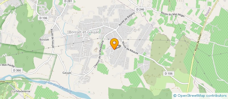 localisation de l'entreprise MONSIEUR NICOLAS BOURGUET  SAINT-JEAN-DU-PIN