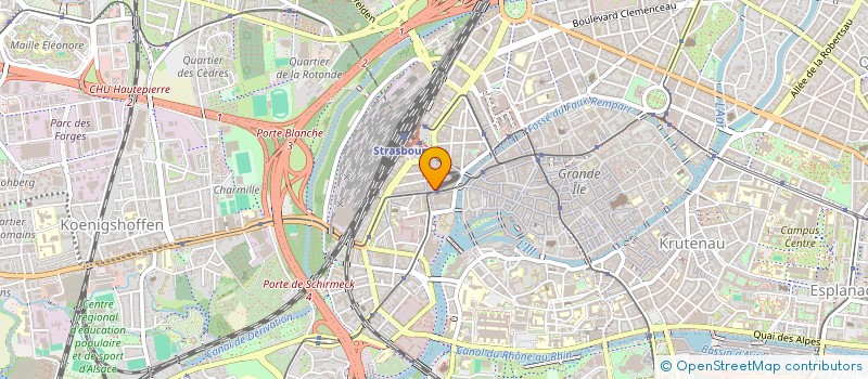 localisation de l'entreprise MONSIEUR NICOLAS BOURGUN à STRASBOURG