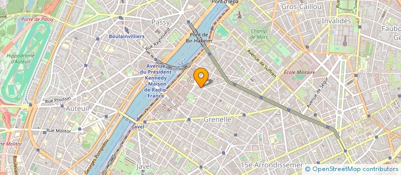 localisation de l'entreprise MONSIEUR NICOLAS BOURIETTE  BIARRITZ