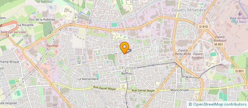 localisation de l'entreprise MONSIEUR NICOLAS BOURIN à TOURS