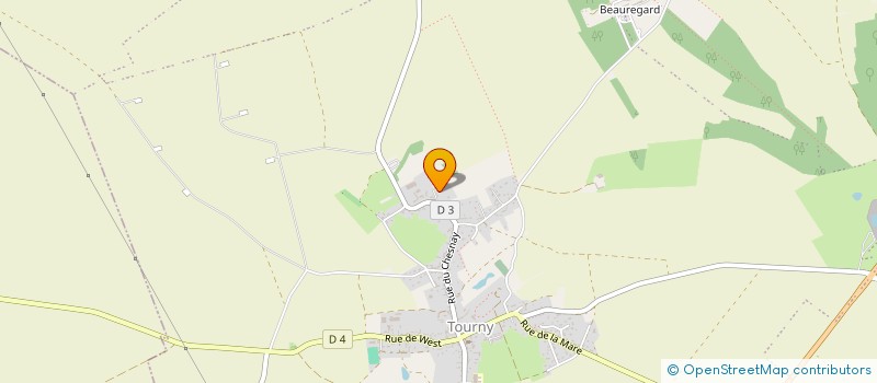 localisation de l'entreprise MONSIEUR NICOLAS BOURJEOIS  VEXIN-SUR-EPTE