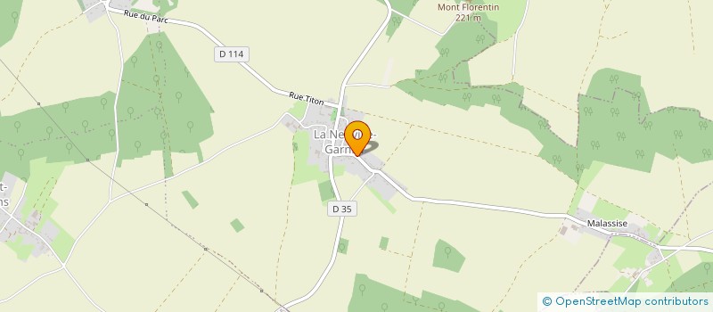 localisation de l'entreprise MONSIEUR NICOLAS BOURLIER  LES HAUTS TALICANS