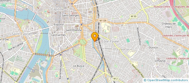 localisation de l'entreprise MONSIEUR NICOLAS BOURNAZEL à TOULOUSE