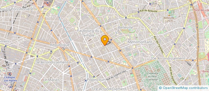 localisation de l'entreprise MONSIEUR NICOLAS BOURNIQUEL  PARIS