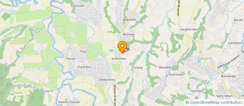 localisation de l'entreprise MONSIEUR NICOLAS BOUSSAUD  LAMENTIN