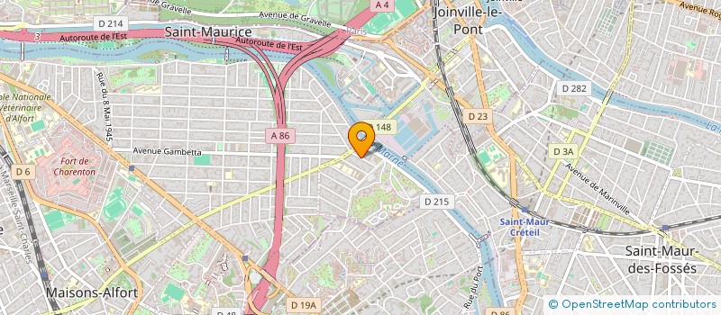 localisation de l'entreprise MONSIEUR NICOLAS BOUSSET à MAISONS-ALFORT