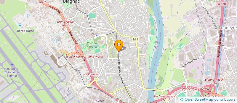 localisation de l'entreprise MONSIEUR NICOLAS BOUTARIC à BLAGNAC