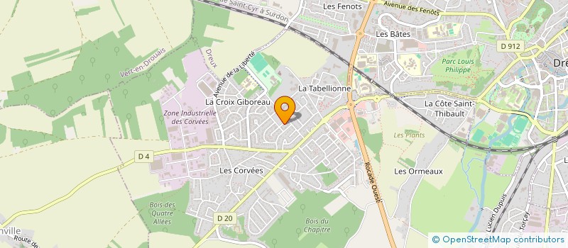 localisation de l'entreprise MONSIEUR NICOLAS BOUVET à VERNOUILLET