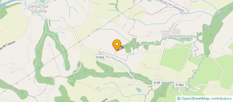 localisation de l'entreprise MONSIEUR NICOLAS BOUVET-MARECHAL  GENSAC-SUR-GARONNE