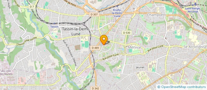 localisation de l'entreprise MONSIEUR NICOLAS BOUZAHER  SAINT-GENIS-LES-OLLIERES