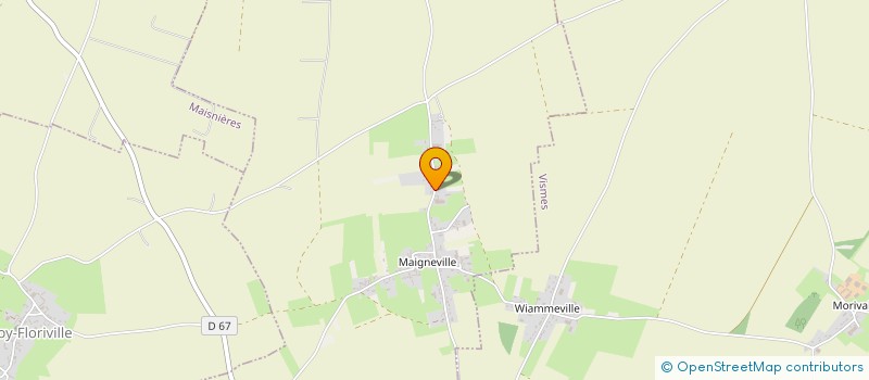 localisation de l'entreprise MONSIEUR NICOLAS BOVIN  FRETTEMEULE