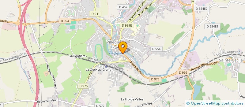 localisation de l'entreprise MONSIEUR NICOLAS BOYER  VILLEDIEU-LES-POELES-ROUFFIGNY