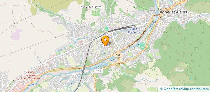 localisation de l'entreprise MONSIEUR NICOLAS BOYER à DIGNE-LES-BAINS