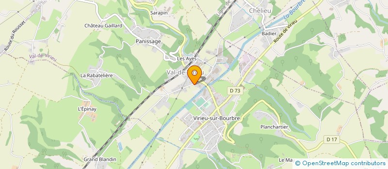 localisation de l'entreprise MONSIEUR NICOLAS BOYER  VAL-DE-VIRIEU