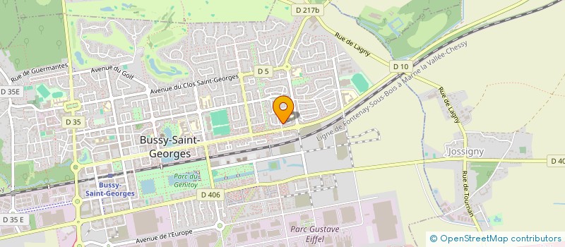 localisation de l'entreprise MONSIEUR NICOLAS BOYER à BUSSY-SAINT-GEORGES