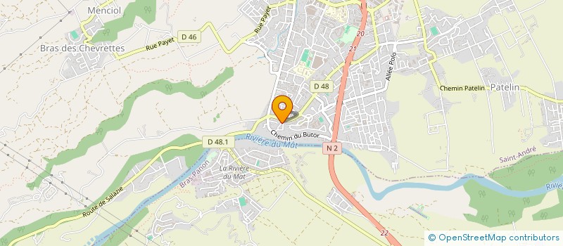 localisation de l'entreprise MONSIEUR NICOLAS BOYER  SAINT-ANDRE