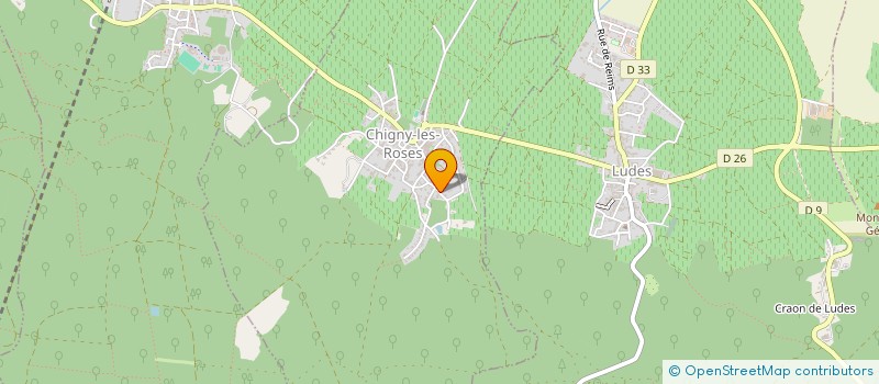 localisation de l'entreprise MONSIEUR NICOLAS BRASY  CHIGNY-LES-ROSES