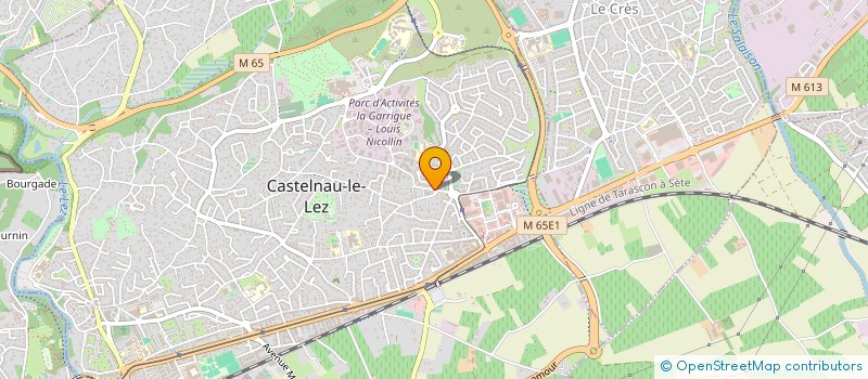 localisation de l'entreprise MONSIEUR NICOLAS BRAULT à CASTELNAU-LE-LEZ