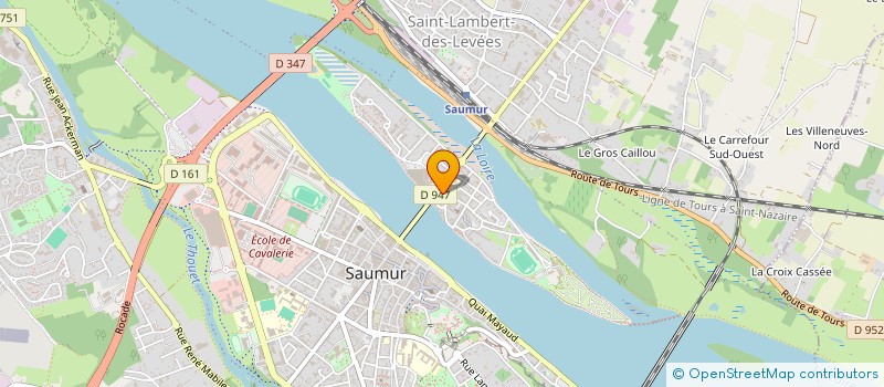 localisation de l'entreprise MONSIEUR NICOLAS BREHERET  SAUMUR