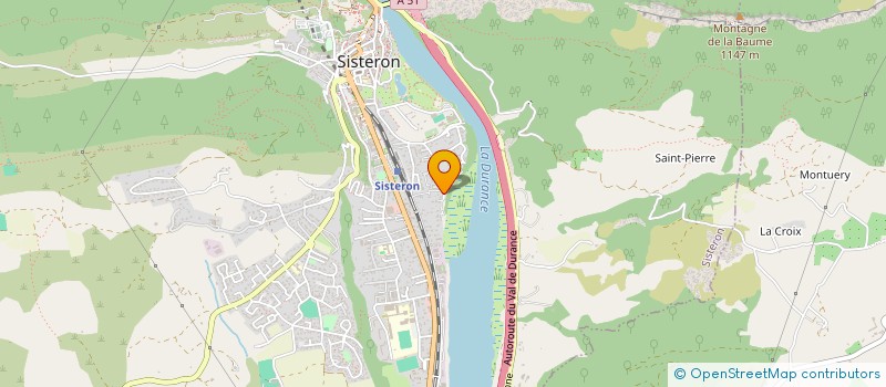 localisation de l'entreprise MONSIEUR NICOLAS BREMOND  SISTERON