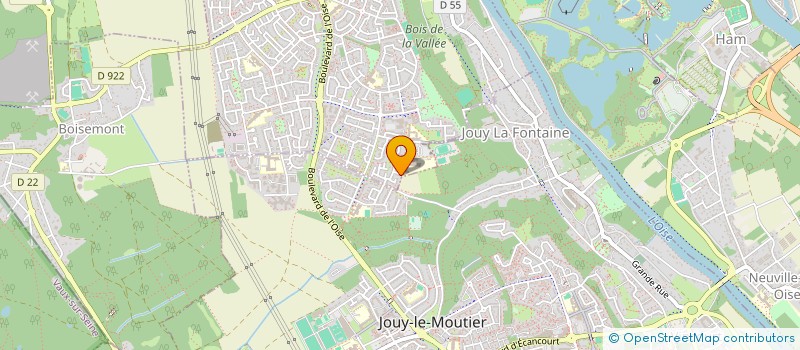 localisation de l'entreprise MONSIEUR NICOLAS BRETIN  VAUREAL