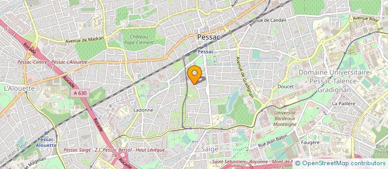 localisation de l'entreprise MONSIEUR NICOLAS BRETON à PESSAC