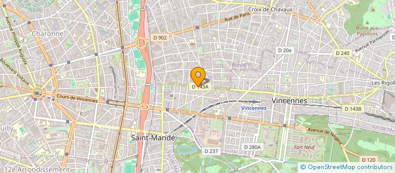 localisation de l'entreprise MONSIEUR NICOLAS BRIAND à MONTREUIL