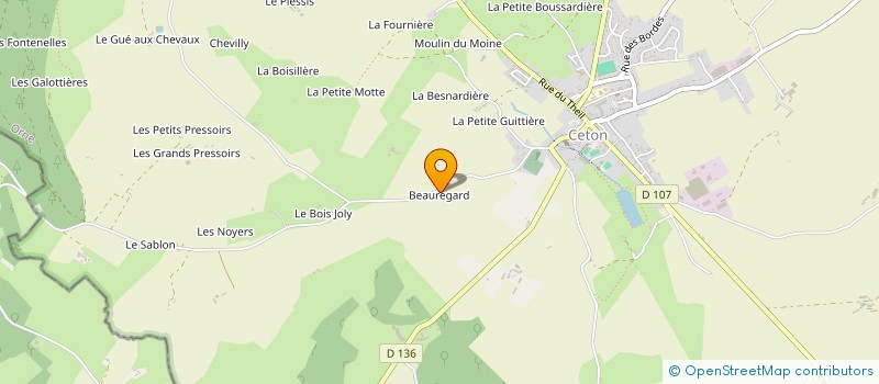 localisation de l'entreprise MONSIEUR NICOLAS BRIANT  SAINT-CALAIS