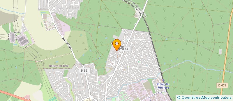 localisation de l'entreprise MONSIEUR NICOLAS BRIDELENCE  OZOIR-LA-FERRIERE