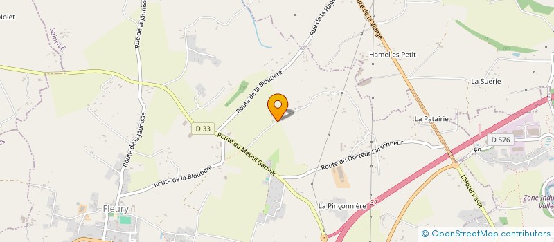 localisation de l'entreprise MONSIEUR NICOLAS BRIENS  FLEURY