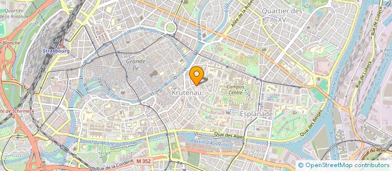 localisation de l'entreprise MONSIEUR NICOLAS BRIGAND à STRASBOURG