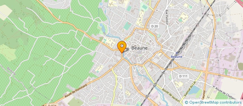 localisation de l'entreprise MONSIEUR NICOLAS BRINDJONC à BEAUNE